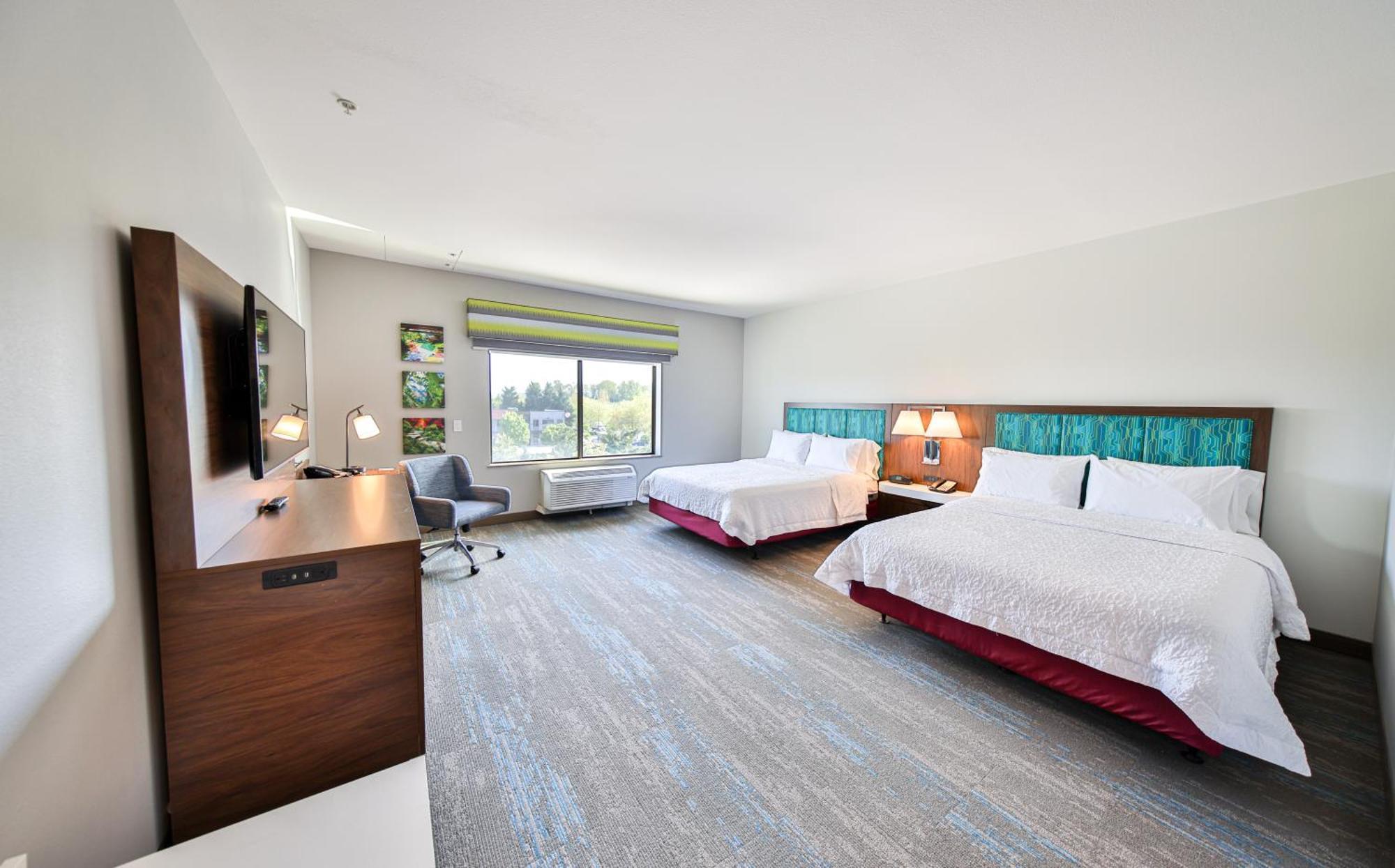 Hampton Inn & Suites By Hilton Seattle/Kent Habitación foto